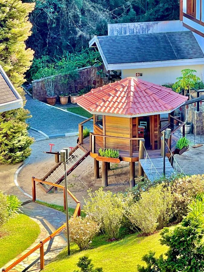 Apartamento No Quatre Saisons Com Cafe Da Manha Campos do Jordão Exteriör bild